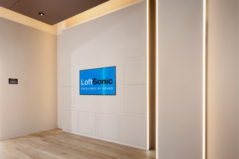 Integration Flächenlautsprecher von Loftsonic