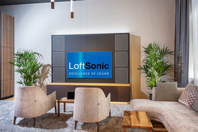 Integration Flächenlautsprecher von Loftsonic